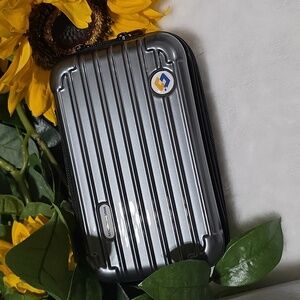 Gray Travel Carrier Pouch